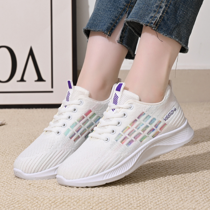 Running Shoes Lightweight - Eski Pekin kumaş ayakkabıları kadınlar için