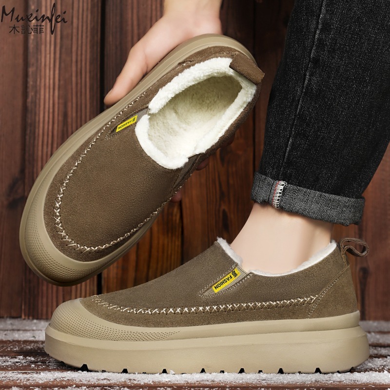 Kışlık erkek yeni kalın tabanl - Men'S Shoes Height Increase incelemesi ve fiyatı